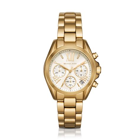 michael kors mini bradshaw watch gunmetal|bradshaw gold tone watches.